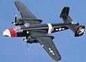 Large Aircraft Model with Stand - The B-25J Mitchell "Falcon," Olive Drab