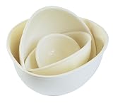 Nigella Lawson Living Kitchen Mixing Bowls Set/4 Cream