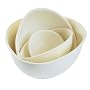 Nigella Lawson Living Kitchen Mixing Bowls Set/4 Cream