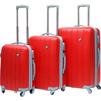 CalPak KLUB 3 Piece Hardside Spinner Set