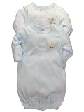2-Pack of Convertible-Coverall Gowns by Little Me