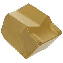 Dorian Tool SGT CVD Titanium Nitride Coated Carbide Cut-Off and Grooving Insert, Neutral Cut, 3/8" Cutting Width, 9" Insert (Pack of 10)