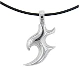 Tribal Symbol Mens Necklace Pendant