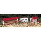 Bachmann Trains Farm Buildings with Animals