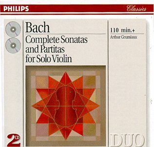 CD-Charts  Music : Bach: Complete Sonatas and Partitas for Solo Violin