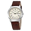 Timex Men's T2E581 Classic Brown Leather Strap Watch