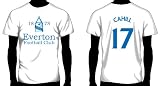 Everton Hero Soccer Tee: Tim Cahill | Adult Medium | White