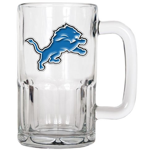 NFL Detroit Lions 20-Ounce Root Beer Style Mug - Primary Logo