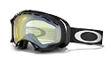 Oakley Splice Jet Black w/HI Yellow Ski Goggles (01-858)