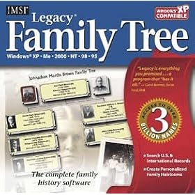 Click here to buy Legacy Family Tree (Jewel Case) by IMSI Design.