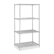 Safco 36"x24" Industrial Wire Shelving in Gray
