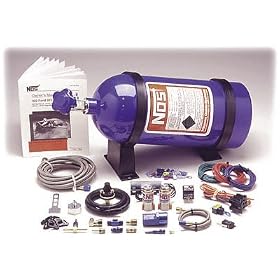 NOS 05130NOS Universal Single Fogger Wet Nitrous System Kit