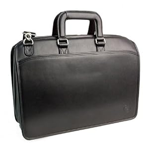 GM Cadillac Attorney Leather Computer Briefcase