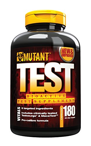 Mutant, Bioactive Test Supplement Clinically Proven To Boost Test, 180 Capsules Mutant, Bioactive Test Supplement Clinically Proven To Boost Test, 180 Capsules