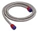 Automotive : Spectre 19190 Vacuum Line Kit 5/32 X 3 Stainless w/Red & Blue Fittings 1 Kit