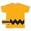 Charlie Brown Yellow Zig-Zag Peanuts T-shirt