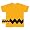 Charlie Brown - Yellow Zig Zag Peanuts T-shirt - Small