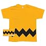 Charlie Brown Yellow Zig-Zag Peanuts T-shirt
