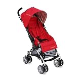 Bumbleride Flite Lightweight Compact Travel Stroller, Ruby