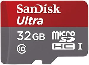 SanDisk Ultra UHI-I/Class 10 Micro SDHC Memory Card, 32GB