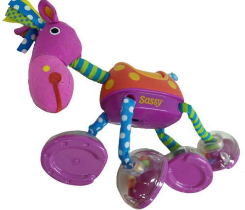 Childrens Toyshop   : Sassy Hug & Tug Horse Rattle