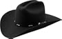 Master Hatters of Texas Men's La Mesa Cowboy Hat,Black,7 1/2 US