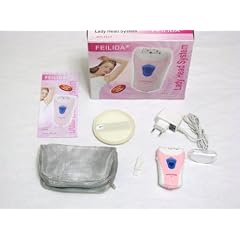Epilierer rosa + Zubeh�r, Feilida JDL-1089