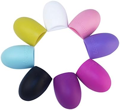 MissPromo® New Cleaning Glove MakeUp Brushes Scrubber Cleaner Silicone Cosmetic Tool US (Dark Purple)