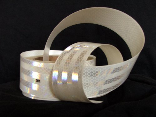 3M Diamond Grade Konturmarkierung weiß ( Retro - Reflektierende Folie 5,5cm breit)