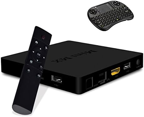 KREN Newest Android 5.1 1GB/8GB 1000m Lan 2.4ghz WIFI Entertainment TV BOX With Wireless 2.4G Touchpad keyboard Kit