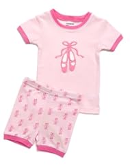 Apparel: 2 Piece Leveret Pajamas "Ballerina Shoe Pattern" (2 Toddler) NEW