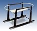 Rocking Moses Basket Stand Antique Black