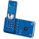 GE 28118CE1 DECT 6.0 Digital Cordless Phone with Digital Answering System - Blue