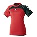 Erima Kurzarmtrikot »Carrara« für Damen, rot/schwarz/weiß
