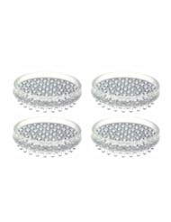 Home: Adams Manufacturing Caster Cup Carpet Protectors, Small, Set of 4 - Adams Manufacturing