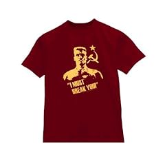 Rocky T-shirt Ivan Drago I must break you Classic Film Shirt