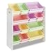 Whitmor Kids' 12-Bin Organizer, Pastel Colors