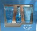 Davidoff Cool Water Woman Geschenkset Eau de Toilette Vapo 30 ml + Showergel 50 ml + Body Lotion 50 ml