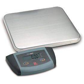 Ohaus ES Low Profile Bench Scale, 100kg x 0.05kg