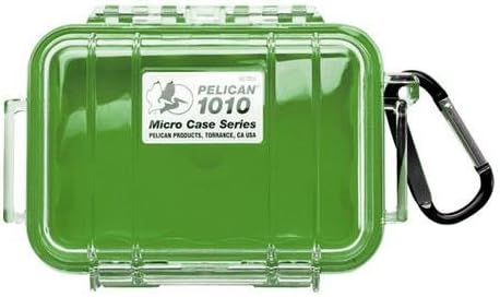 Pelican 1010 Micro Case (Green/Clear)