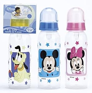 Disney Mickey and Friends BPA Free Nursing Bottle 9 oz. (3-Pack)