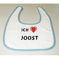Baby Latz mit Ich liebe Joost