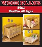 3 IN 1 BED WOODWORKING PAPER PLAN PW10057 3 IN 1 BED WOODWORKING PAPER PLAN PW10057