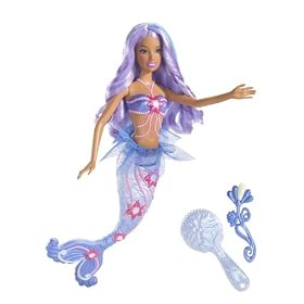 Barbie Fairytopia Mermaid Purple Color Change Doll by Mattel