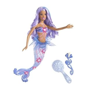 Barbie Fairytopia Mermaid Purple Color Change Doll by 