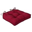 Room Essentials Red Casual Chairpad - 16x16