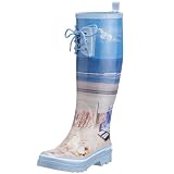 Giesswein Obergurgl Damengummistiefel, hellblau