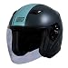 Origine O526 Aperto 3/4 Helmet (Flat Gunmetal Small) (Turquoise Gara) RS.13049.00