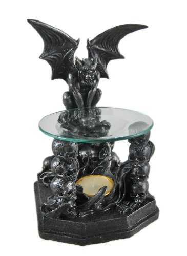 Gothic Gargoyle Tea Light Incense Oil Warmer