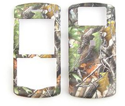 BlackBerry Pearl 8100/8110/8120/8130   Hunter Series w/ Green Leaves  Faceplate/Housing/Hard Case/Cover/Protector/Snap On